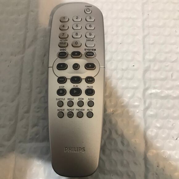 Philips RC2K16 3141 CD/ DVD Remote Control DVD615 DVD724 DVDQ35 DVP3500 ,DVP642 - Picture 1 of 5
